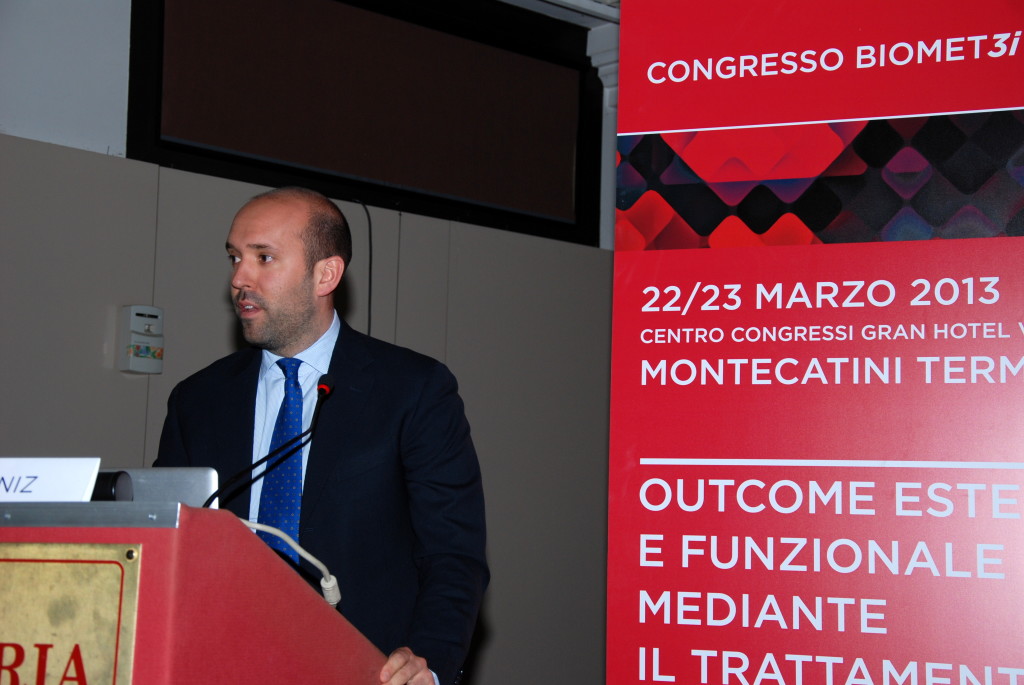 Gianluca Paniz è speaker al Congresso Nazionale Biomet 3i